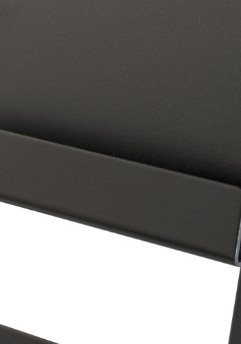 SPINDER DESIGN rektangulr Paper magasinholder, m. 4 hylder - sort stl