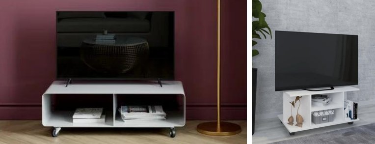 TV-Borde på hjul