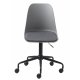 UNIQUE FURNITURE Whistler kontorstol, m. hjul - gr polypropylen og sort metal