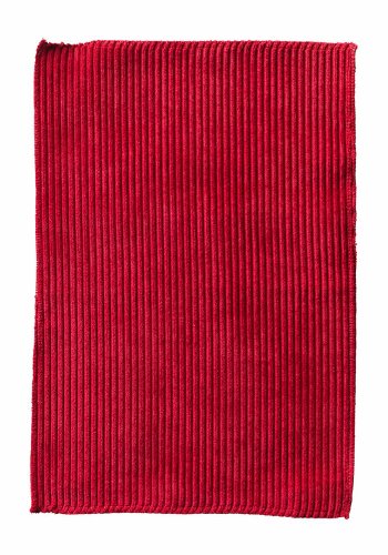 UNIQUE FURNITURE Rupert spisebordsstol - rd cordoroy polyester fljl og krom metal