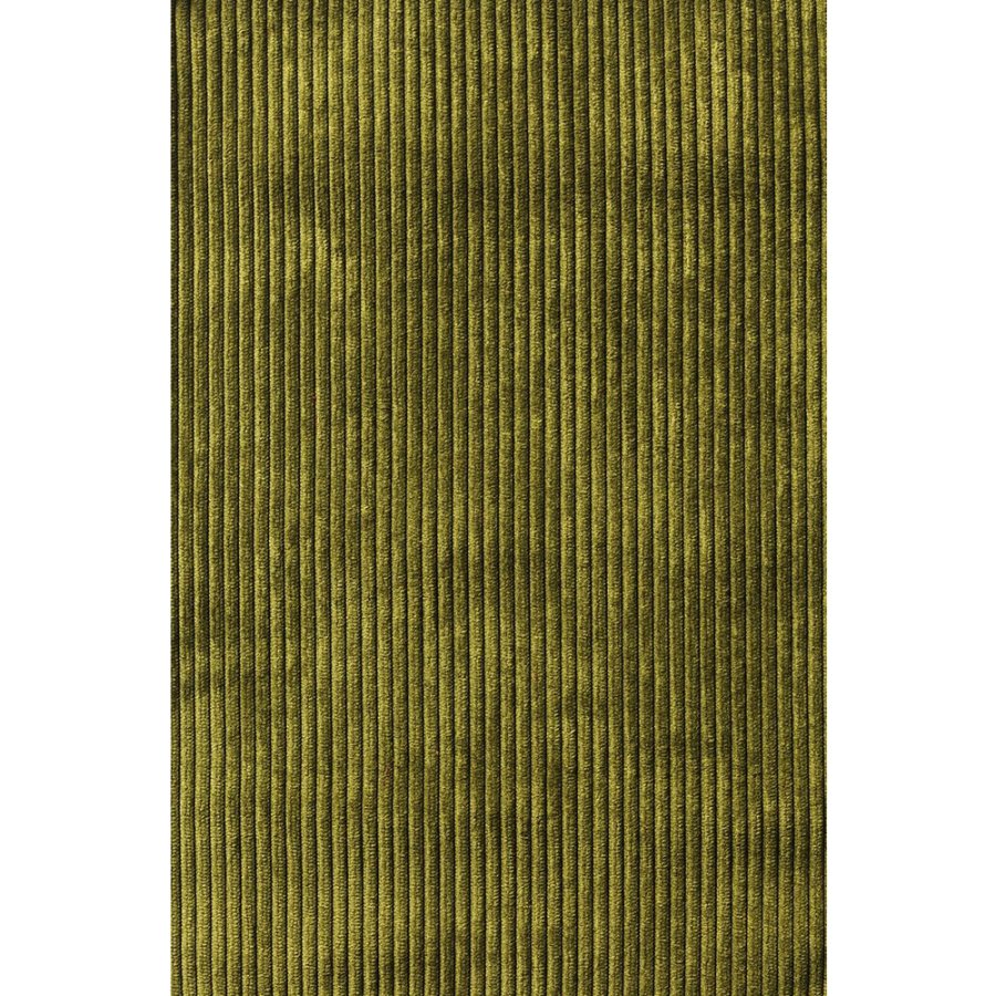 UNIQUE FURNITURE Rupert spisebordsstol - grn cordoroy polyester fljl og krom metal