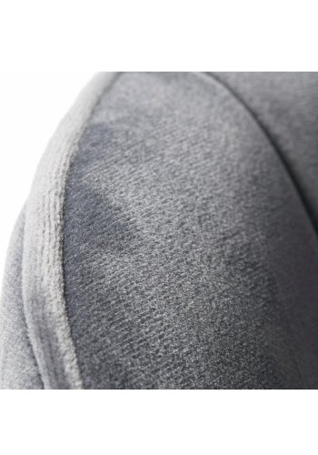 UNIQUE FURNITURE Hudson spisebordsstol - gr fljl og sort metal