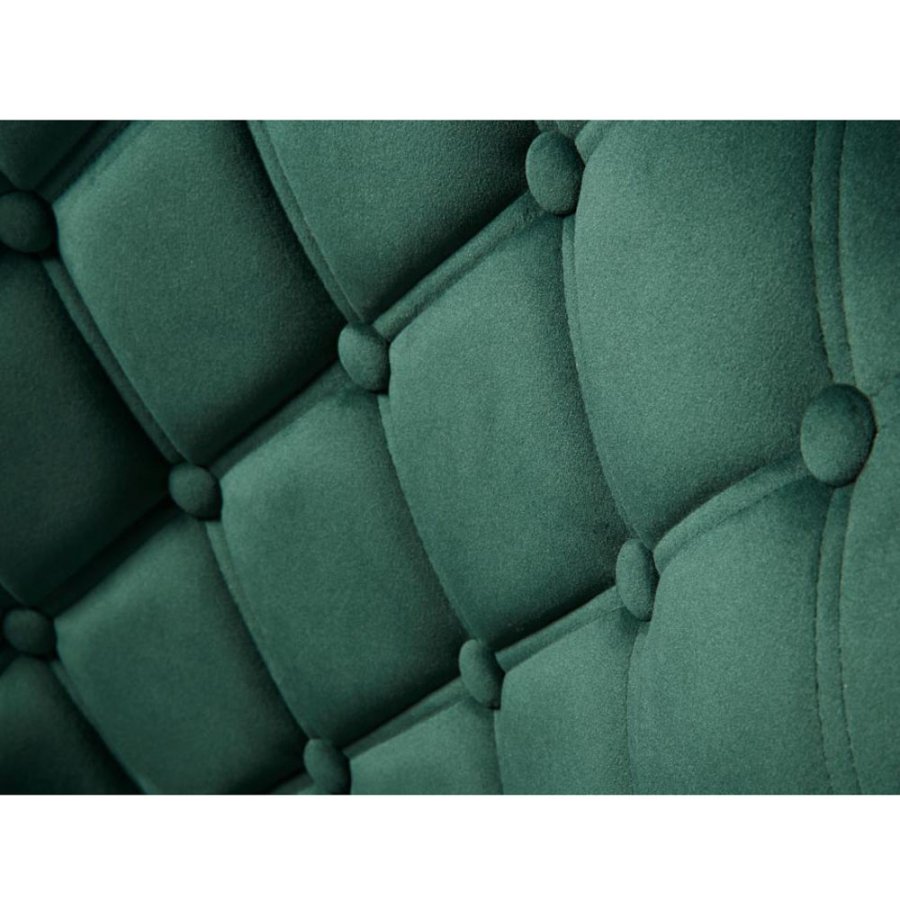 UNIQUE FURNITURE Granby spisebordsstol - grn fljl og sort metal????