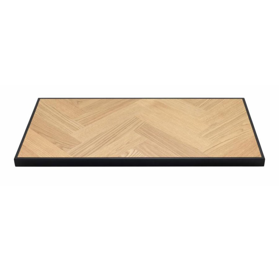 UNIQUE FURNITURE Calvi sildeben tillgsplade, rektangulr - natur eg (45x90)