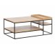 UNIQUE FURNITURE RIVOLI COFFEE TABLE 70X120 CM