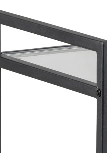 ACT NORDIC Seaford rullebord - stl med glasplade, m. hjul