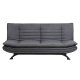 ACT NORDIC Faith sovesofa - mrkegr/sort stof/metal