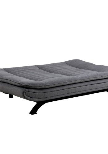 ACT NORDIC Faith sovesofa - mrkegr/sort stof/metal