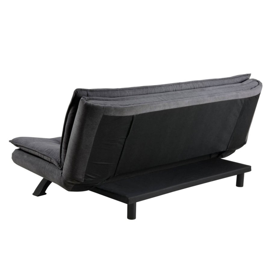 ACT NORDIC Faith sovesofa - mrkegr/sort stof/metal