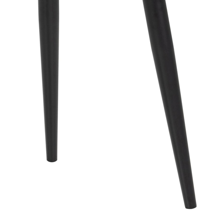 ACT NORDIC Neptun skrivebord i finer - natur papir vild eg/sort, m. 3 skuffer (110x50)