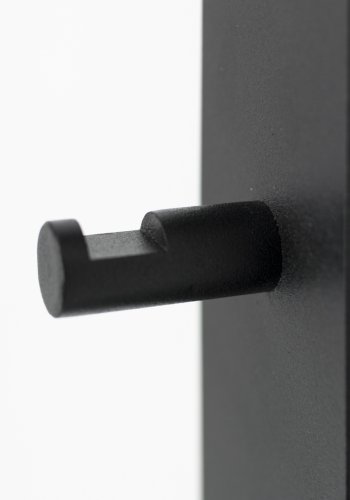 TORNA DESIGN Winkel Bar knagerkke, m. 4 knager og 1 bjlestang - sort stl (H:115)