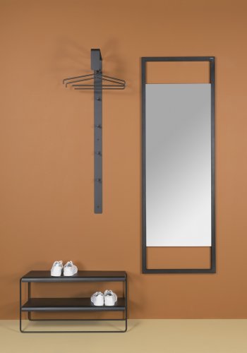 TORNA DESIGN Winkel Bar knagerkke, m. 4 knager og 1 bjlestang - sort stl (H:115)