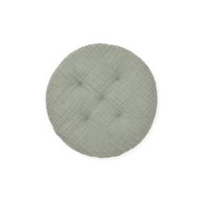KAVE HOME Laily grn pude lavet af 100% kologisk bomuld, Ã˜30 cm