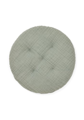 KAVE HOME Laily grn pude lavet af 100% kologisk bomuld, Ã˜30 cm