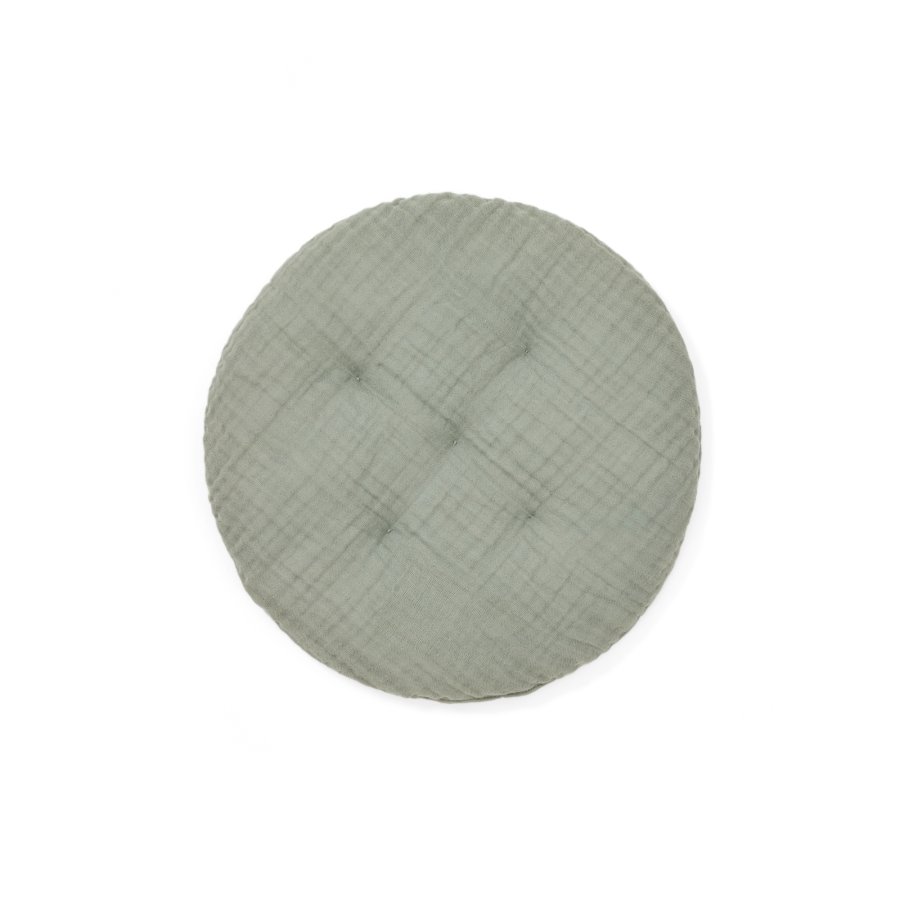 KAVE HOME Laily grn pude lavet af 100% kologisk bomuld, Ã˜30 cm