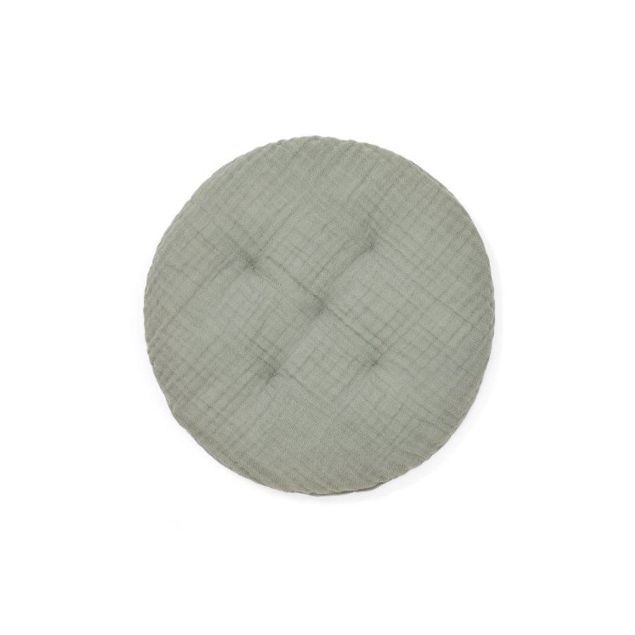 KAVE HOME Laily grn pude lavet af 100% kologisk bomuld, Ã˜30 cm