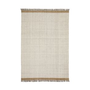 KAVE HOME Arpe beige jute jacquard tppe 160 x 230cm