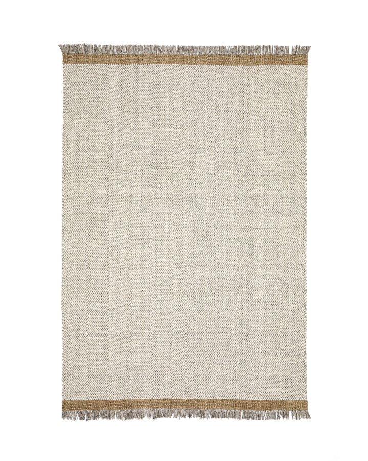 KAVE HOME Arpe beige jute jacquard tppe 160 x 230cm