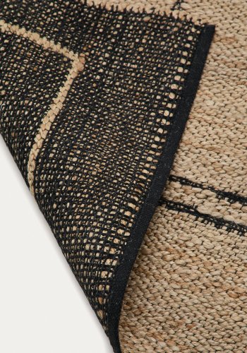  KAVE HOME Tppe Velira i jute 160 x 230 cm