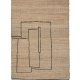  KAVE HOME Grafisk tppe Velira i jute 200 x 300 cm