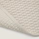 KAVE HOME Mascarell hvidt tppe af bomuld og polyester 70 x 140 cm