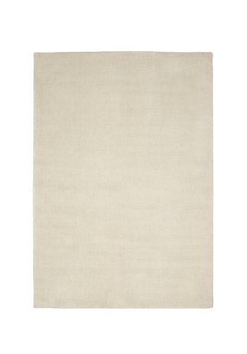 KAVE HOME Empuries tppe i hvidt, 160 x 230 cm