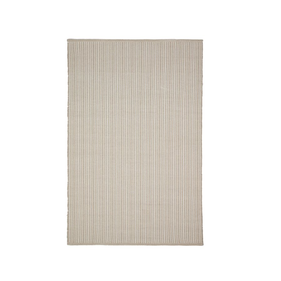 KAVE HOME Canyet gulvtppe, rektangulr - beige syntetiske fibre (160x230)