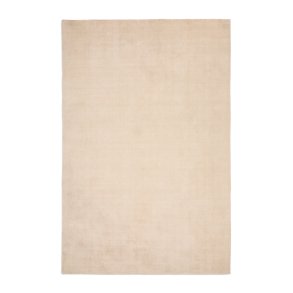 KAVE HOME Empuries tppe i hvid polyester, 200 x 300 cm