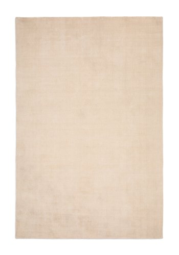 KAVE HOME Empuries tppe i hvid polyester, 200 x 300 cm