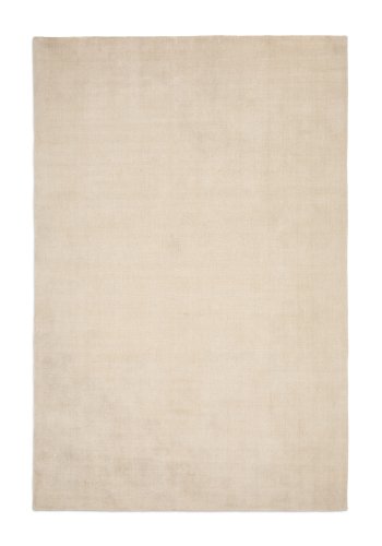 KAVE HOME Empuries tppe i hvid polyester, 200 x 300 cm