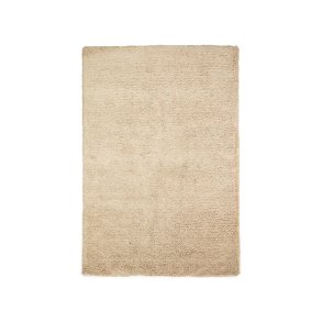 KAVE HOME Neade tppe, bomuld og polyester i beige, 200 x 300 cm