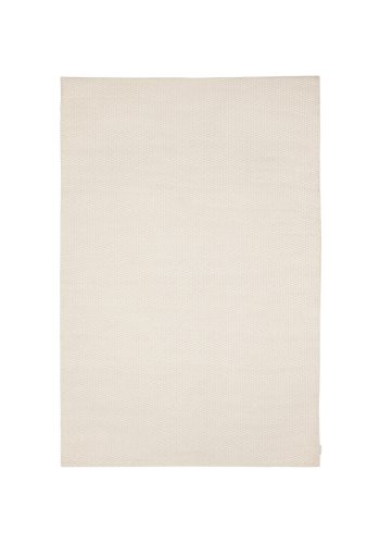 KAVE HOME Mascarell tppe, bomuld og polyester i hvid, 200 x 300 cm