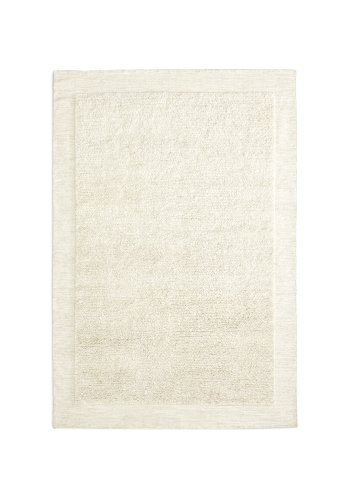  KAVE HOME Marely hvidt uldtppe 160 x 230cm