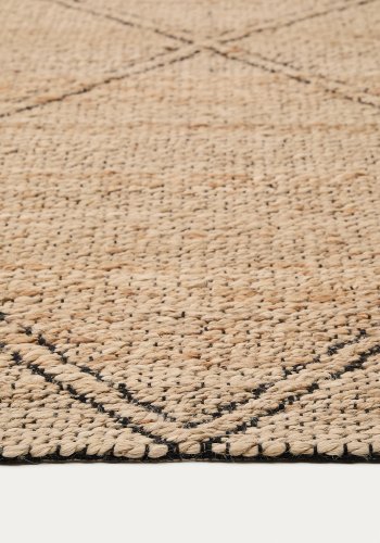 KAVE HOME Vallalta jute tppe, 160 x 230 cm