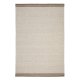 KAVE HOME Nifelia jacquardtppe i beige uld, 160 x 230 cm
