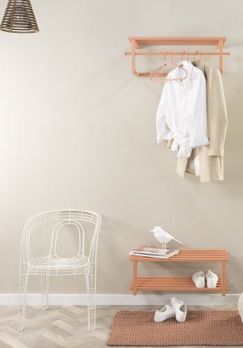 SPINDER DESIGN Rizzoli/Marco Color Edition skohylde, m. 2 hylder - clay terra stl (B:71)