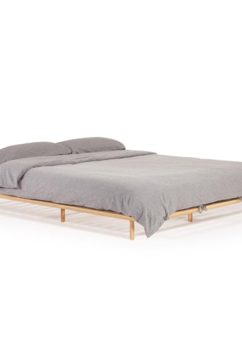 KAVE HOME Anielle sengeramme - natur asketr (160x200)