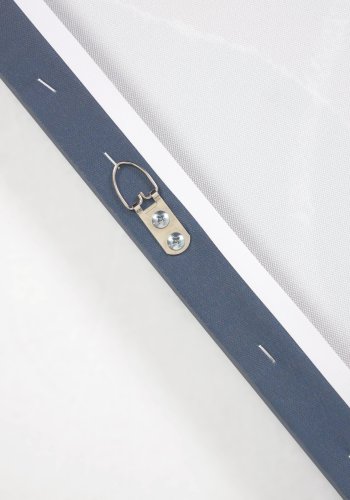 KAVE HOME Zoeli bl og rd abstrakt lrred 60 x 90 cm