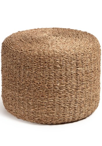 KAVE HOME Someina fodskammel, rund - natur polysthyren og sgrs (40)