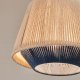 KAVE HOME Yuvia loftlampe - multifarvet jute