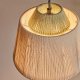 KAVE HOME Yuvia loftlampe - multifarvet jute
