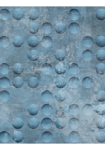 ARTGEIST Fototapet af store drber p bl baggrund af sten - Singin' in the Rain (flere strrelser)