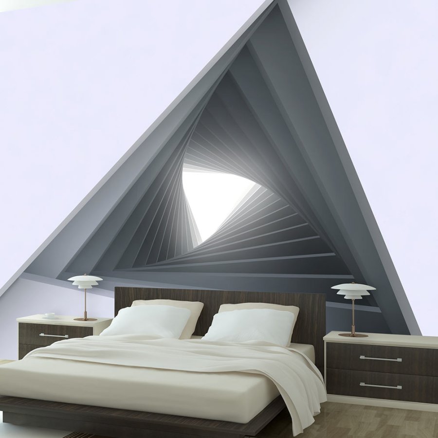 ARTGEIST Fototapet af tunnel i 3D -  Tunnel to the future (flere strrelser)