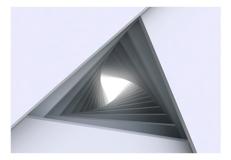 ARTGEIST Fototapet af tunnel i 3D -  Tunnel to the future (flere strrelser)