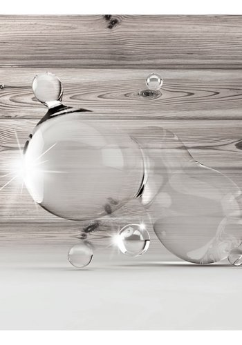 ARTGEIST Fototapet af smukke drber - Light in Drops of Water (flere strrelser)