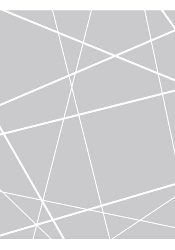 ARTGEIST Fototapet af moderne streger - Modern Cobweb (flere strrelser)