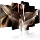 ARTGEIST Wave of Sensuality - Abstrakt billede med blger af lys trykt p lrred - Flere strrelser