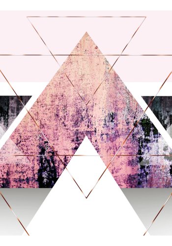 ARTGEIST Fototapet - Gate to Paradise, geomeriske figurer i feminine farver (flere strrelser)