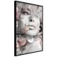 ARTGEIST Plakat med ramme - Lady in the Flowers