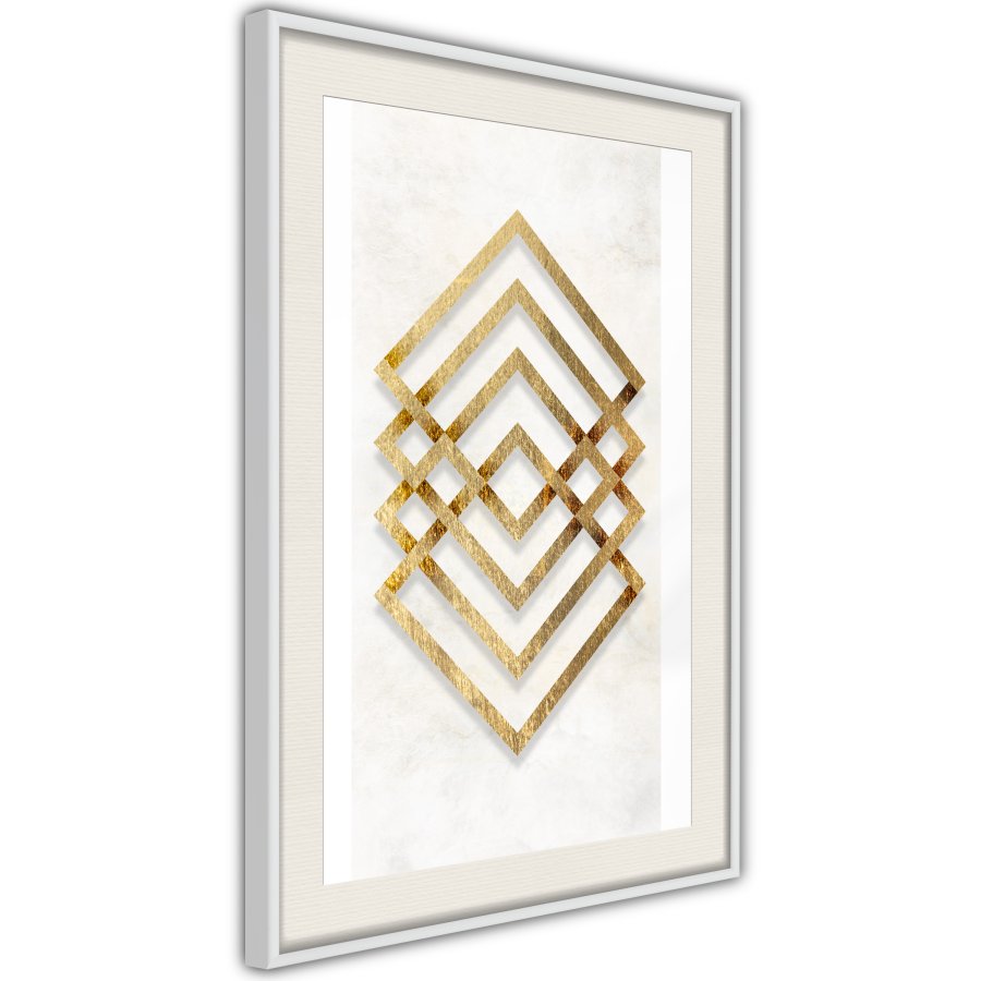 ARTGEIST Plakat med ramme - Golden Inlay